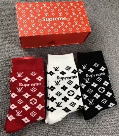 louis vuitton socks supreme|louis vuitton socks for men.